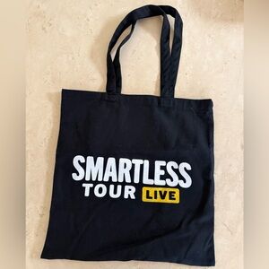 Black VIP Tote Bag from Smartless Podcast Tour